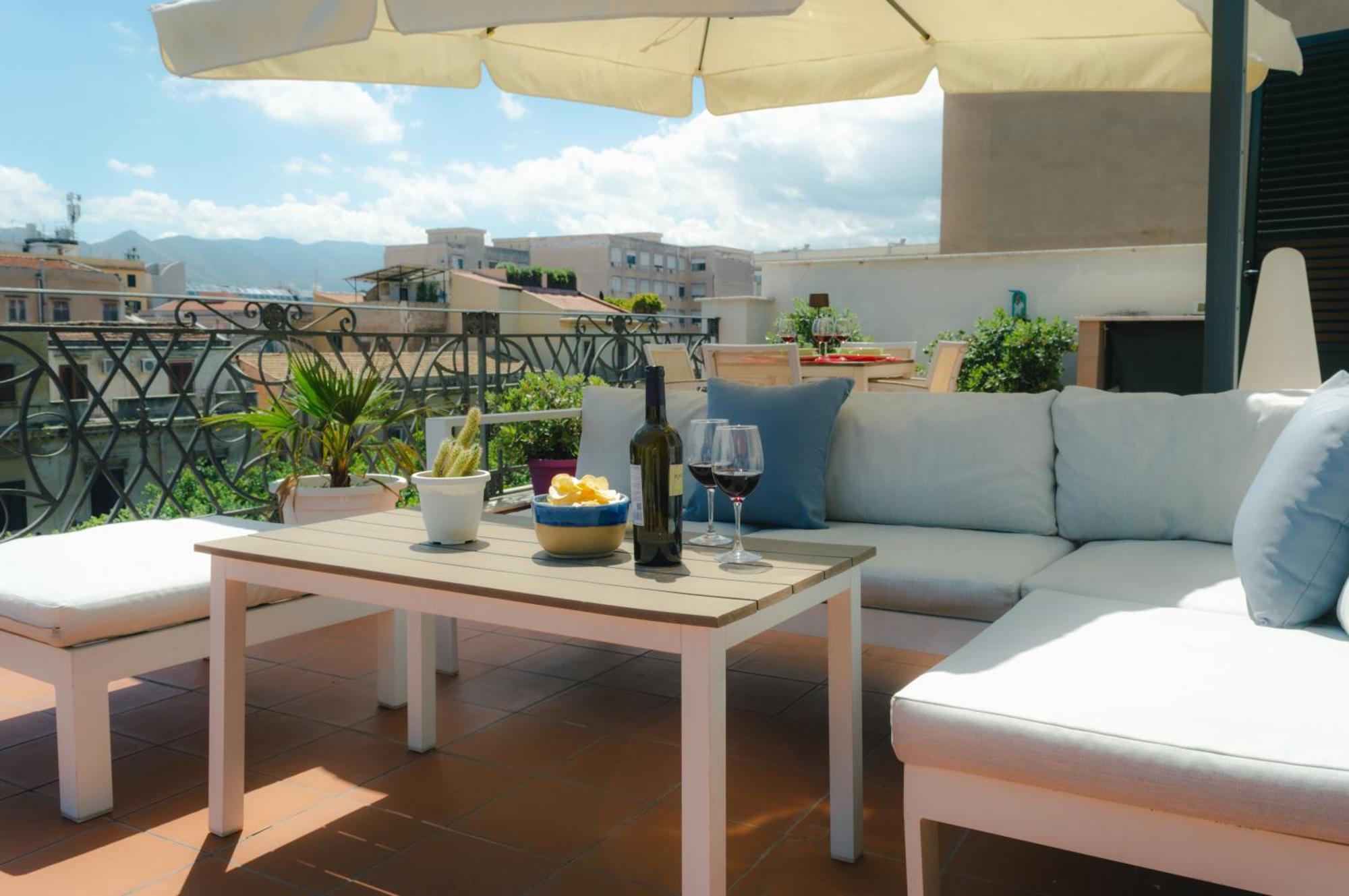 Apartamento Terrazza Massimo Palermo Exterior foto